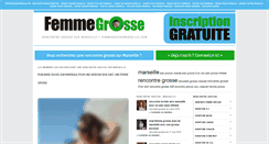 Desktop Screenshot of femmegrossemarseille.com