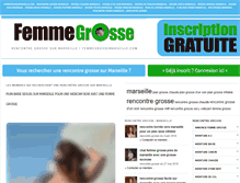 Tablet Screenshot of femmegrossemarseille.com